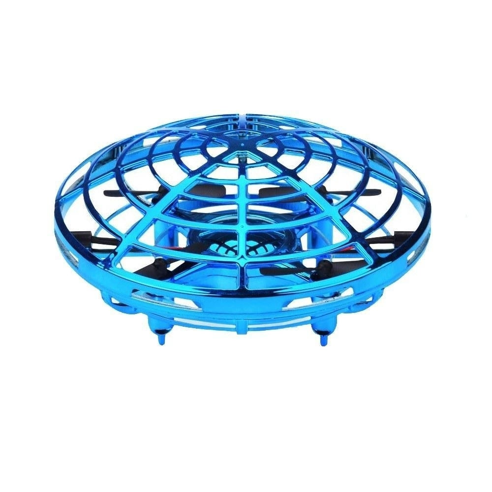 Mini Drone Hand Operated Helicopter Quadrocopter Infrared Induction Aircraft Flying Ball Toys For Kids Image 1