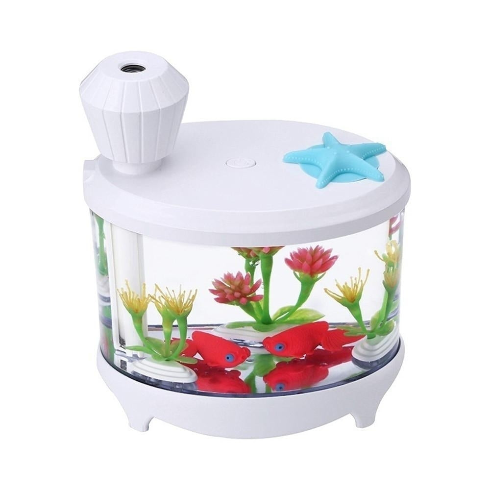 Mini USB Powered Fish Aquarium Lamp Humidifier Image 8