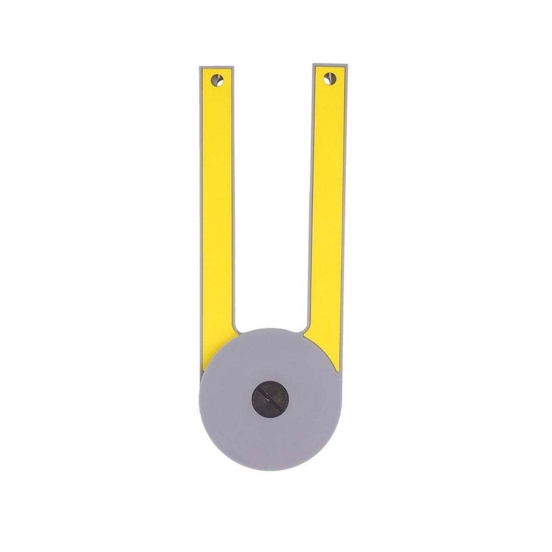 Miter Saw Protractor Angle Measuring Transfer Rule Gauge for Carpenters ABS Metric Ruler Image 4