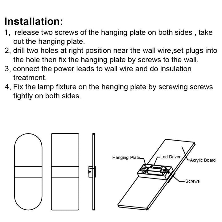 Modern Wall Sconces LED Wall Lamp Image 5