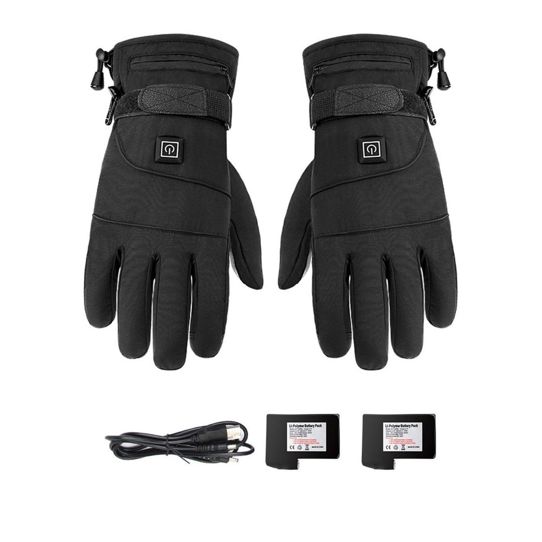 Motorcycle Riding Gloves Heating Thermostat Warm Windproof And Fall Proof Telefingers Image 5