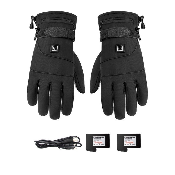 Motorcycle Riding Gloves Heating Thermostat Warm Windproof And Fall Proof Telefingers Image 5