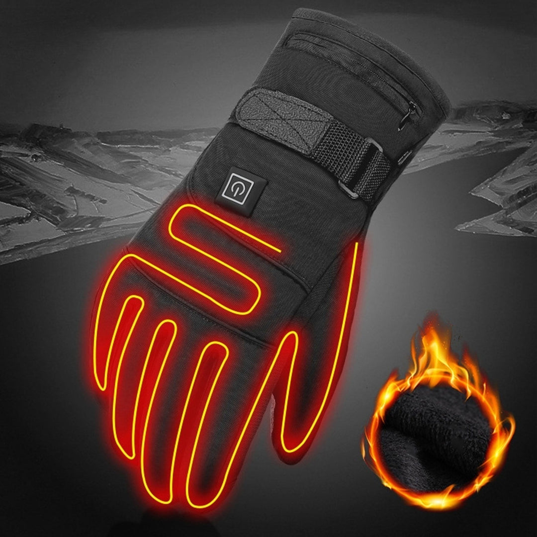 Motorcycle Riding Gloves Heating Thermostat Warm Windproof And Fall Proof Telefingers Image 10