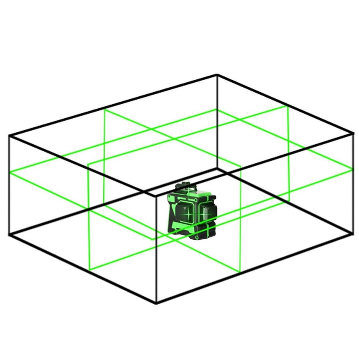Multi-functional 3D 12 Lines Laser Level Tool Vertical Horizontal with Self-leveling Function Image 5