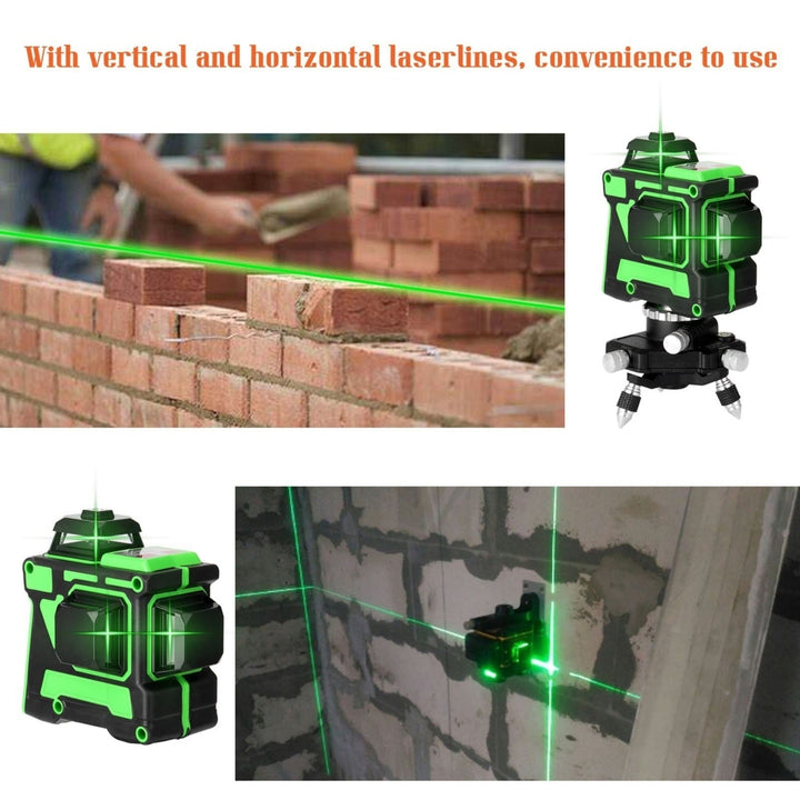 Multi-functional 3D 12 Lines Laser Level Tool Vertical Horizontal with Self-leveling Function Image 11