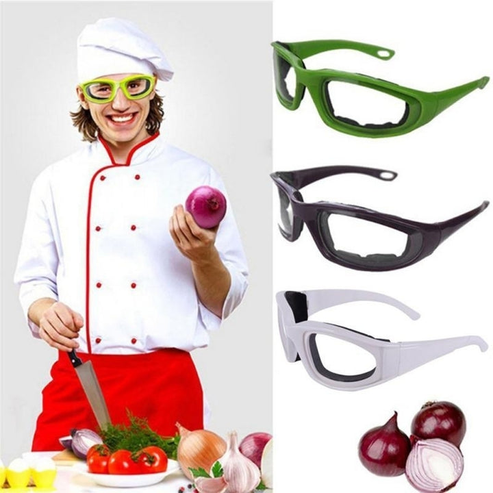 Onion Goggles Tear Free Slicing Cutting Chopping Mincing Eye Protect Glasses Image 3