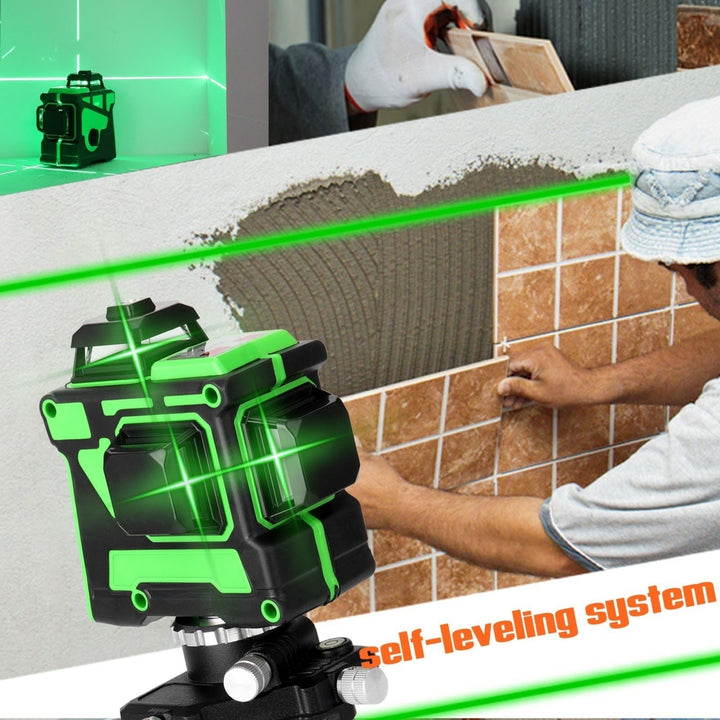 Multi-functional 3D 12 Lines Laser Level Tool Vertical Horizontal with Self-leveling Function Image 12