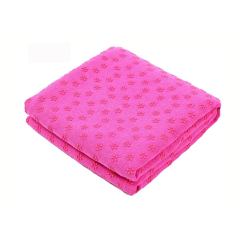 Non Slip Yoga Anti Skid Microfiber Mat Cover Towel Size 183cm61cm 72x24 Pilates Blankets Image 2