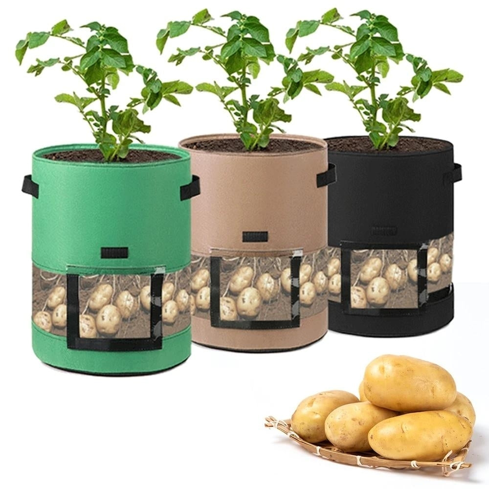 Plant Grow Bags Home Garden Potato Greenhouse Vegetable Growing Moisturizing Jardin Vertical Bag Seedling Image 1