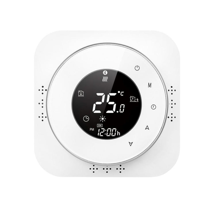 Programmable Thermostat 5+1+1 Six Periods Touchscreen LCD with Water Heating Thermoregulator Image 3