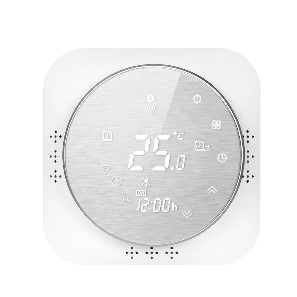 Programmable Thermostat 5+1+1 Six Periods Touchscreen LCD with Water Heating Thermoregulator Image 4