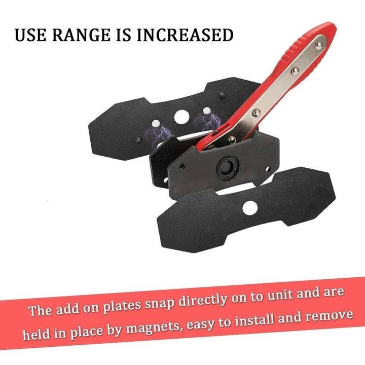 Ratcheting Brake Caliper Piston Spreader Press Tool With 2 Plate Car Accessories Twin Quad Separator Pad Image 6