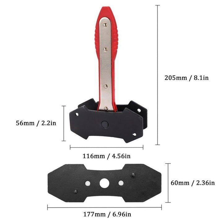 Ratcheting Brake Caliper Piston Spreader Press Tool With 2 Plate Car Accessories Twin Quad Separator Pad Image 7