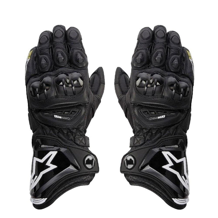 Racing Henuine Leather Motorbike Gloves Image 4