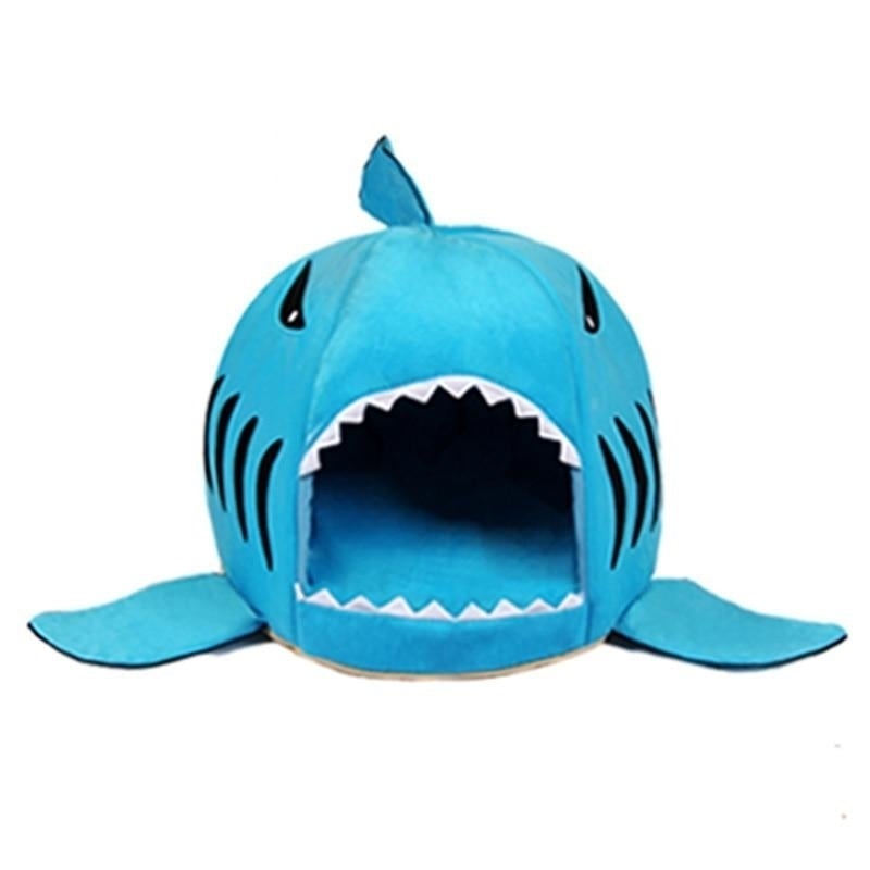 Shark Pet House Bed For Dogs Cats Small Animals Products Image 3