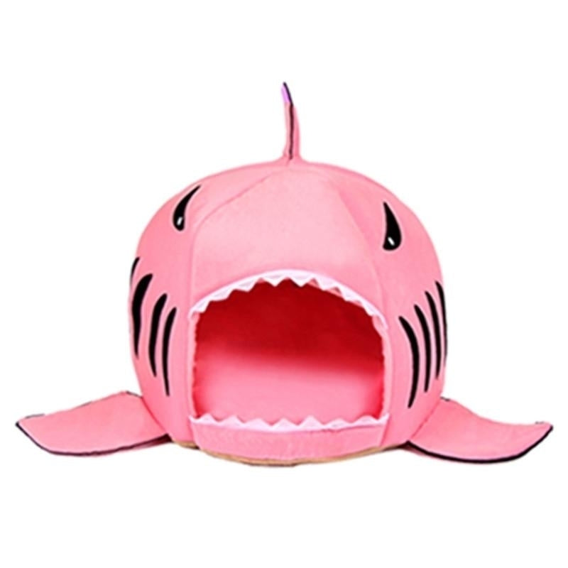 Shark Pet House Bed For Dogs Cats Small Animals Products Image 4