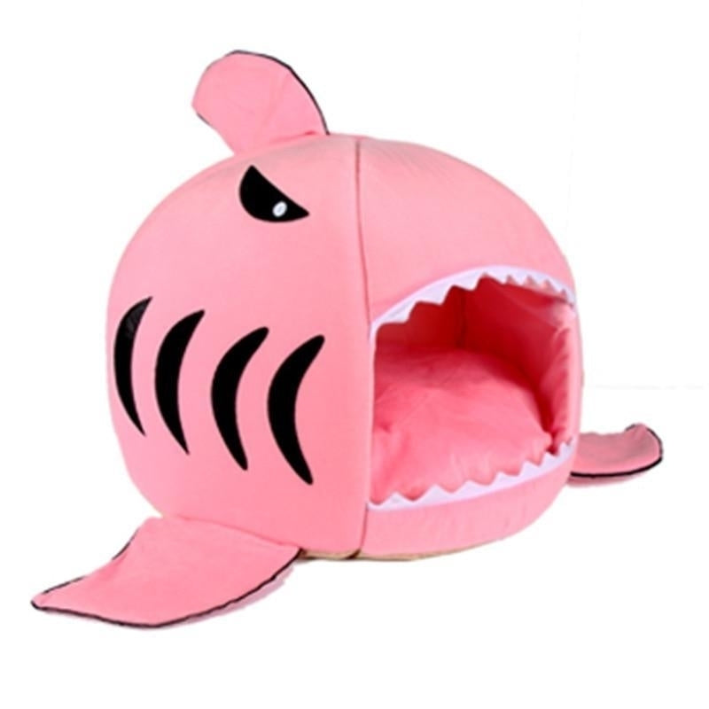 Shark Pet House Bed For Dogs Cats Small Animals Products Image 5