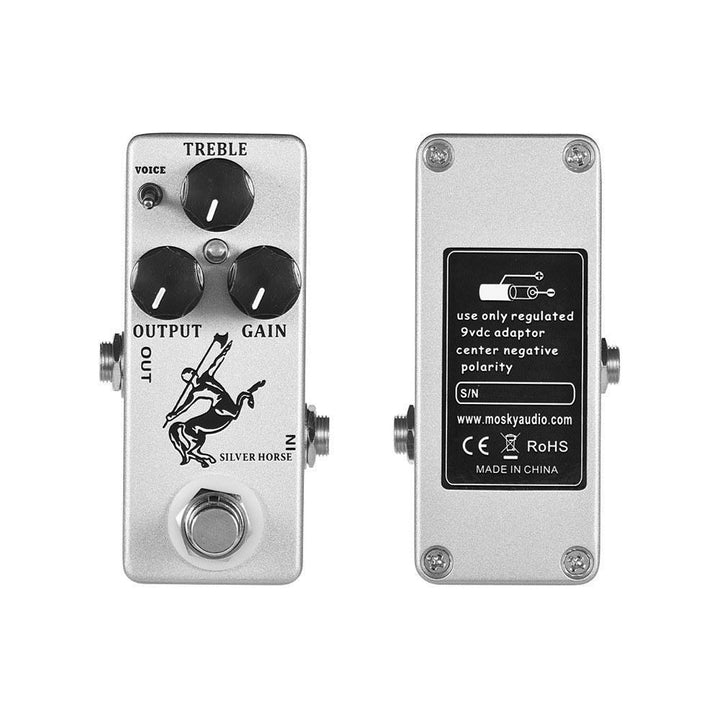 Silver Horse Overdrive Boost Guitar Effect Pedal Image 3