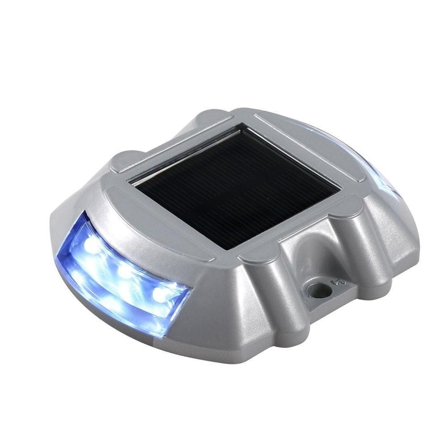 Solar LED Dock Light Garden Park Patio Lamp Image 1