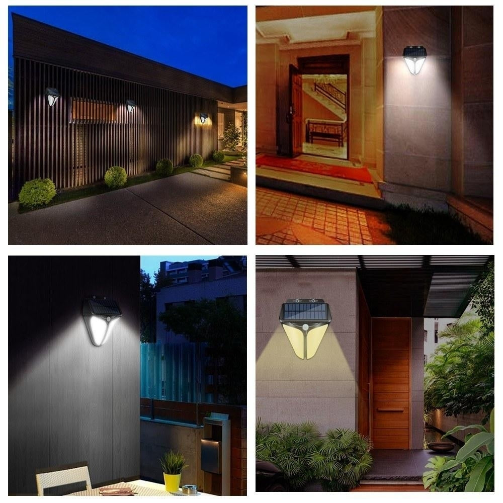 Solar Powered Light Wall Lamp 31LED Image 8