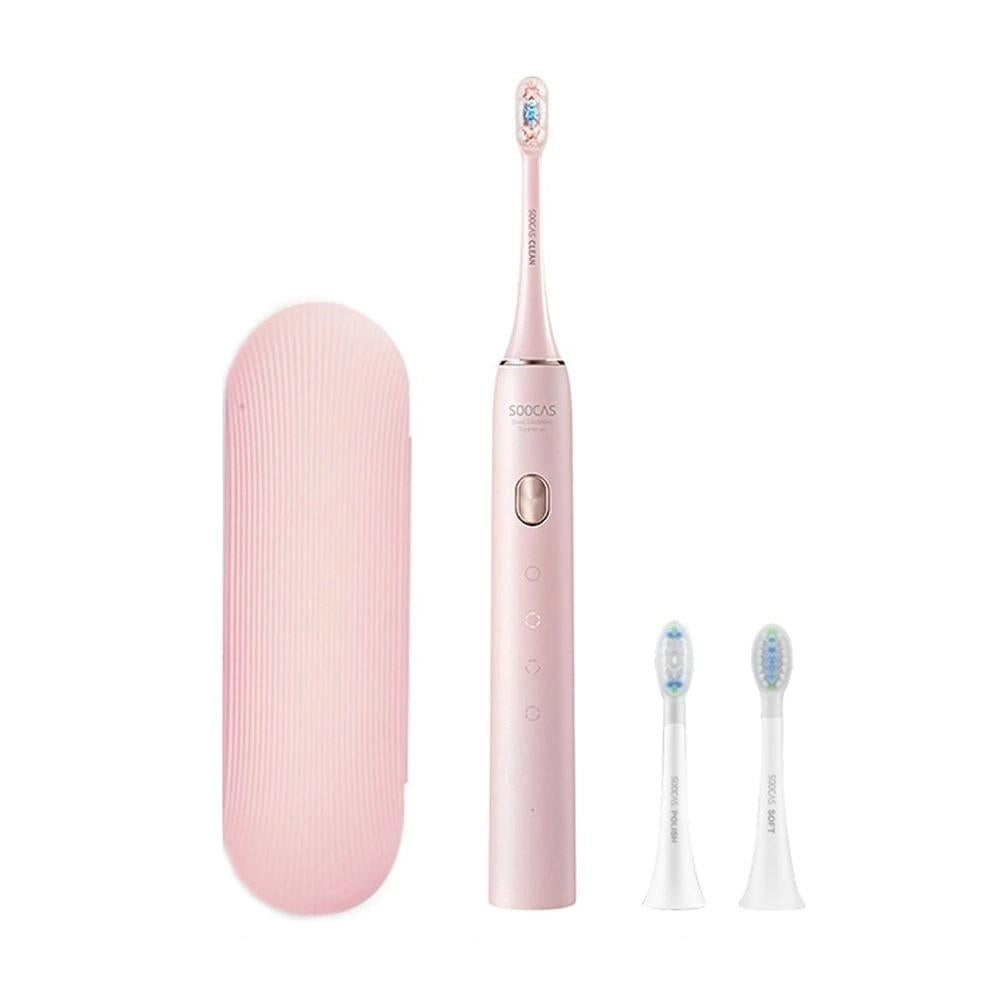 Sonic Electric Toothbrush with 3 DuPont Brush Heads 4 Modes Handle Ultrasonic Automatic Image 2