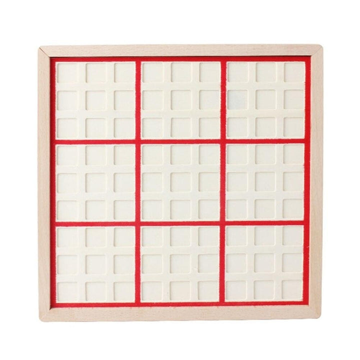 Sudoku Chess Logic Training Board Children Intelligence Toys Gifts Wooden Game with Books Sets Image 3