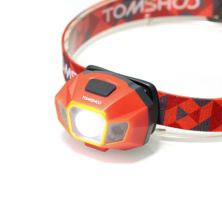 Super Bright LED Headlamp High Power Flashlight Water Resistance USB Cable Rechargeable Headlight Lamp Image 2