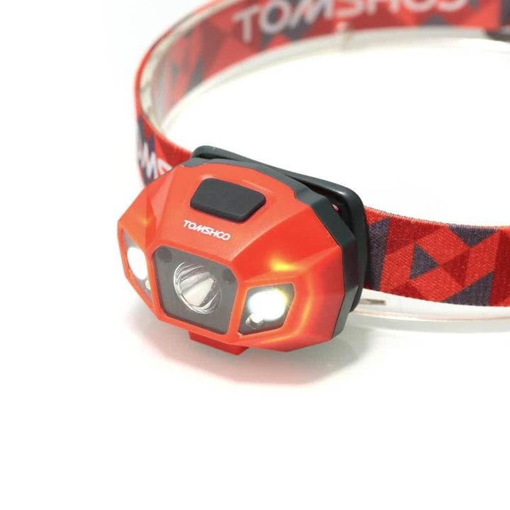 Super Bright LED Headlamp High Power Flashlight Water Resistance USB Cable Rechargeable Headlight Lamp Image 9