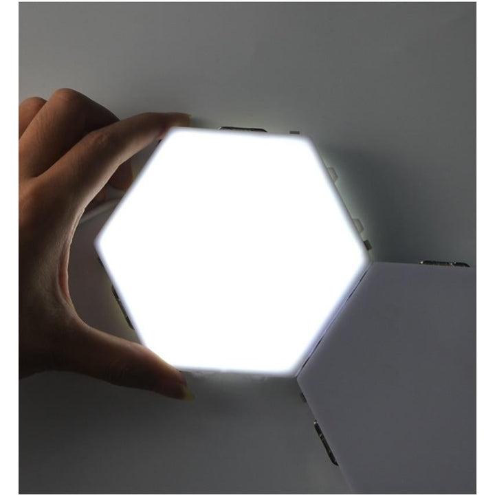 Touch Sensor Quantum Wall Lamps Hexagon Shape Honeycomb Image 12