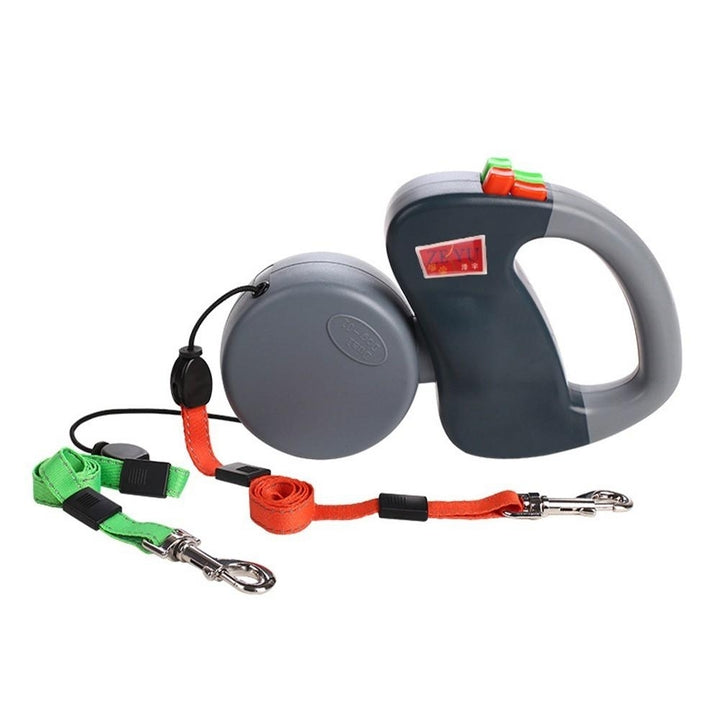 Two Dog Retractable Leash Dual Retractable Leash Image 2