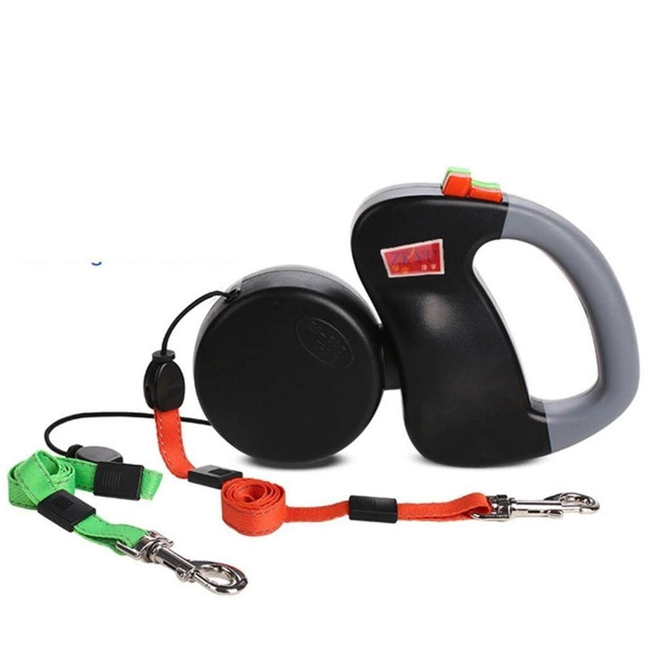 Two Dog Retractable Leash Dual Retractable Leash Image 3