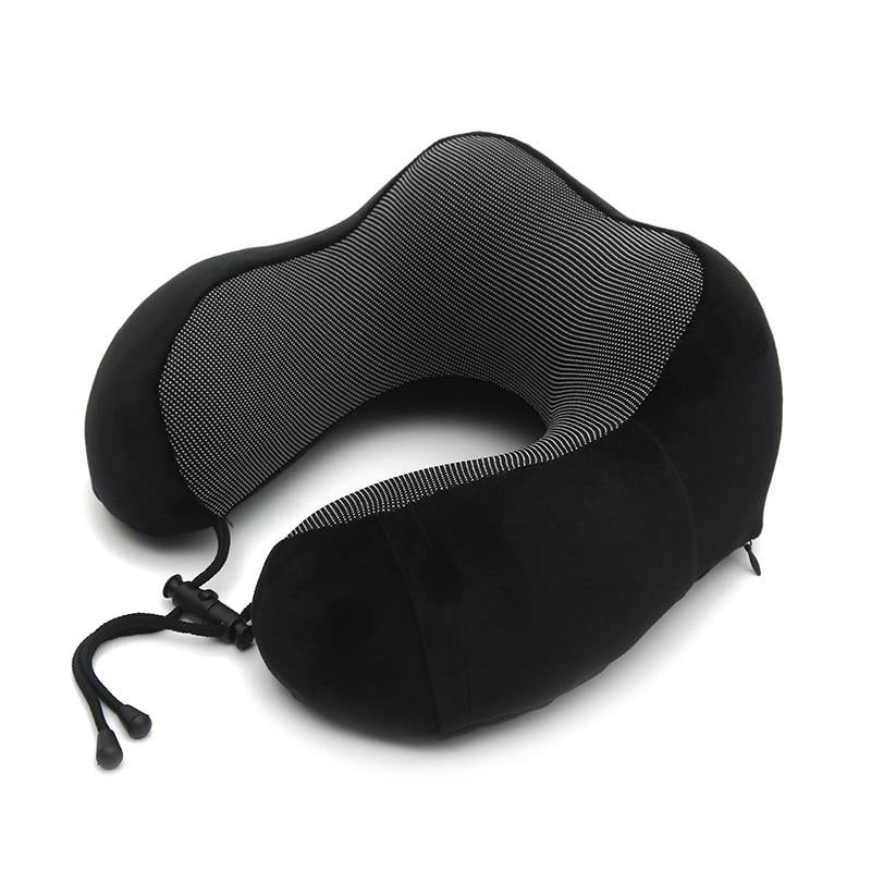 U Shaped Memory Foam Neck Pillows Soft Travel Pillow Cervical Airplane Image 6