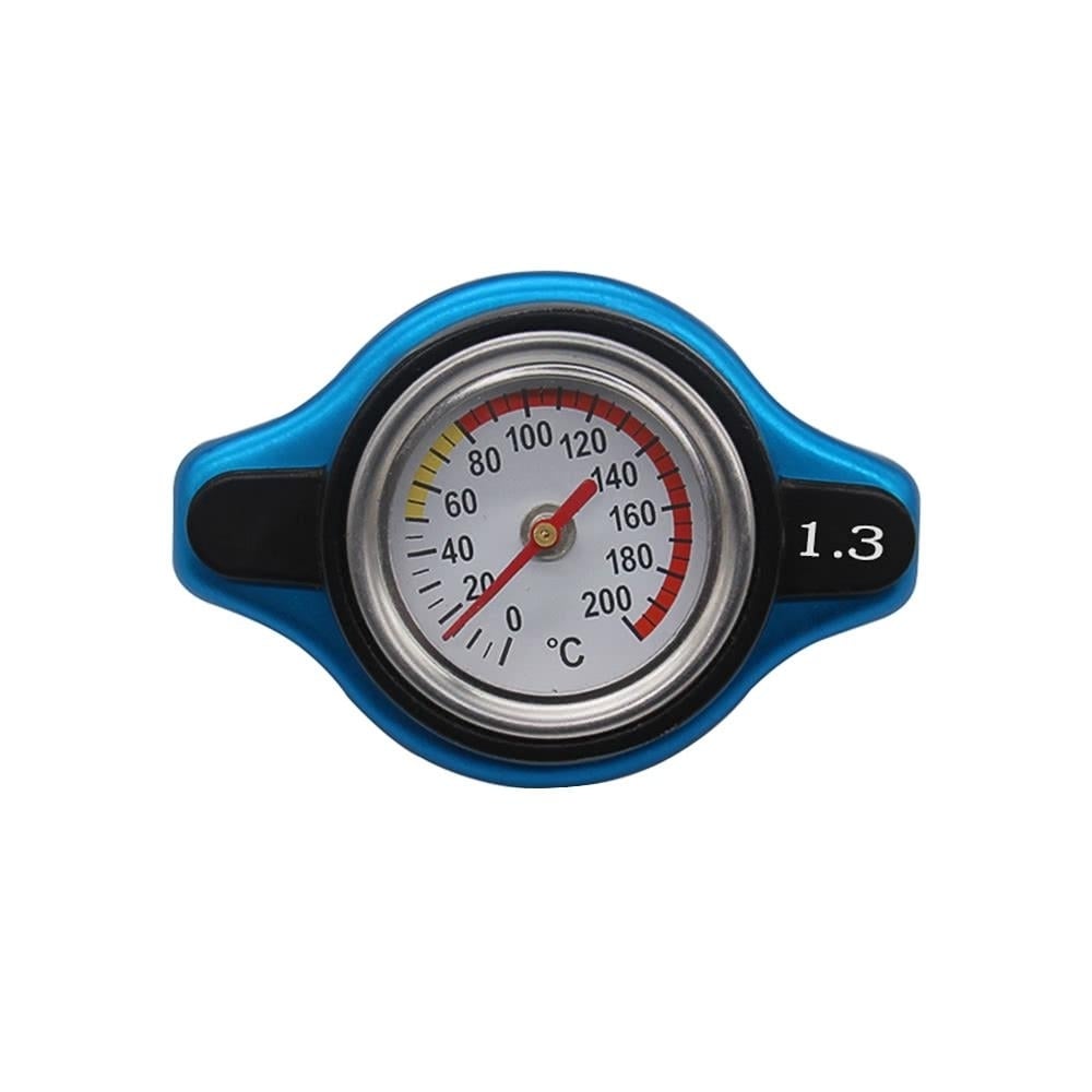 Universal Thermo Thermostatic Radiator Cap Cover with Water Temperature Gauge Image 3