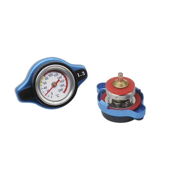 Universal Thermo Thermostatic Radiator Cap Cover with Water Temperature Gauge Image 5