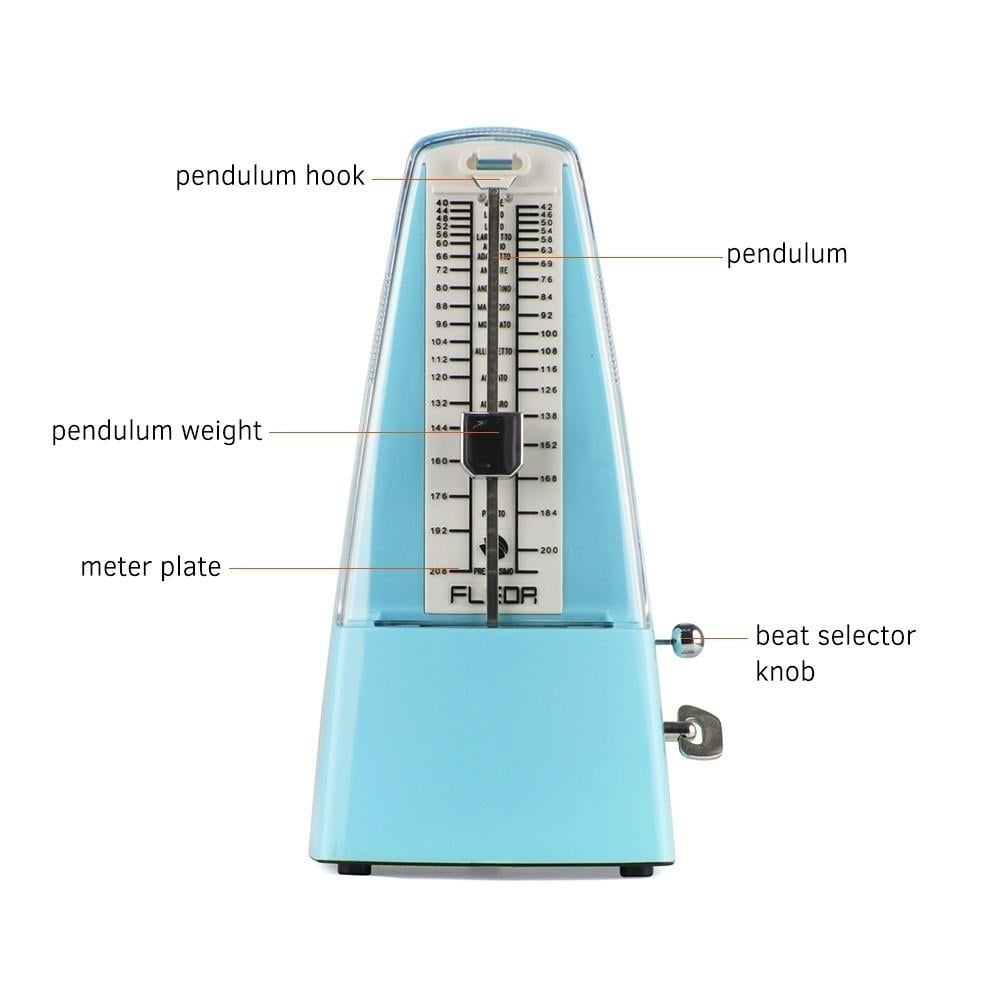 Universal Pyramid Mechanical Metronome ABS Material Image 7