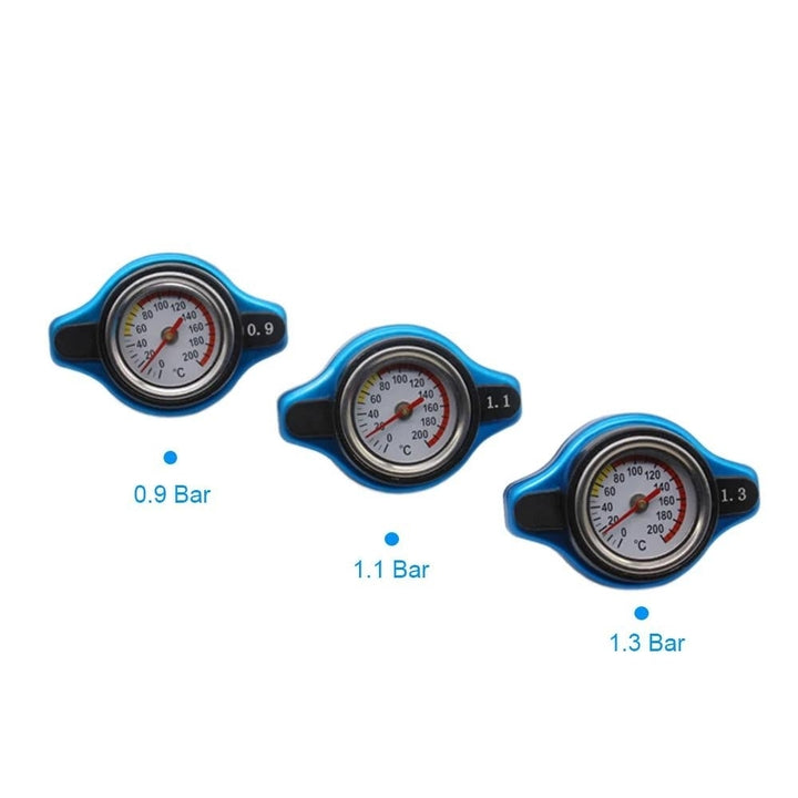 Universal Thermo Thermostatic Radiator Cap Cover with Water Temperature Gauge Image 6