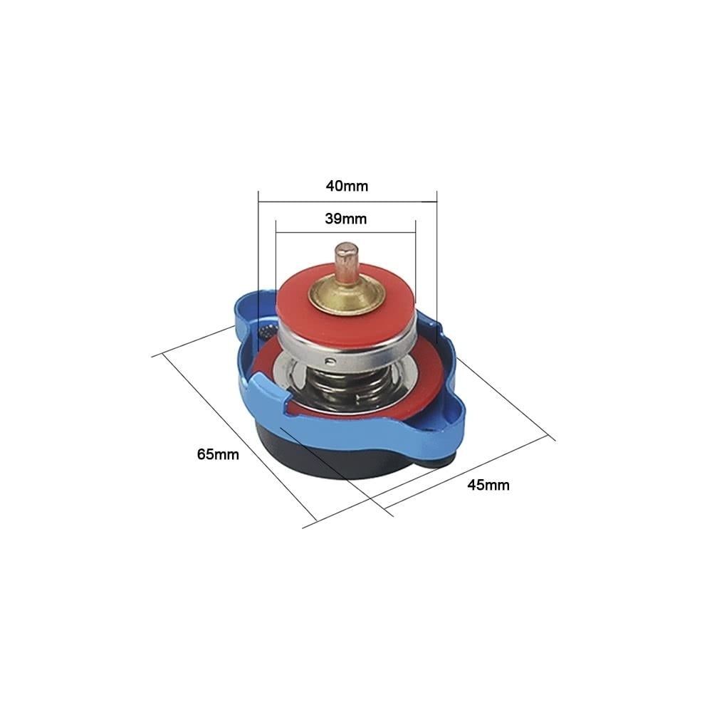 Universal Thermo Thermostatic Radiator Cap Cover with Water Temperature Gauge Image 7