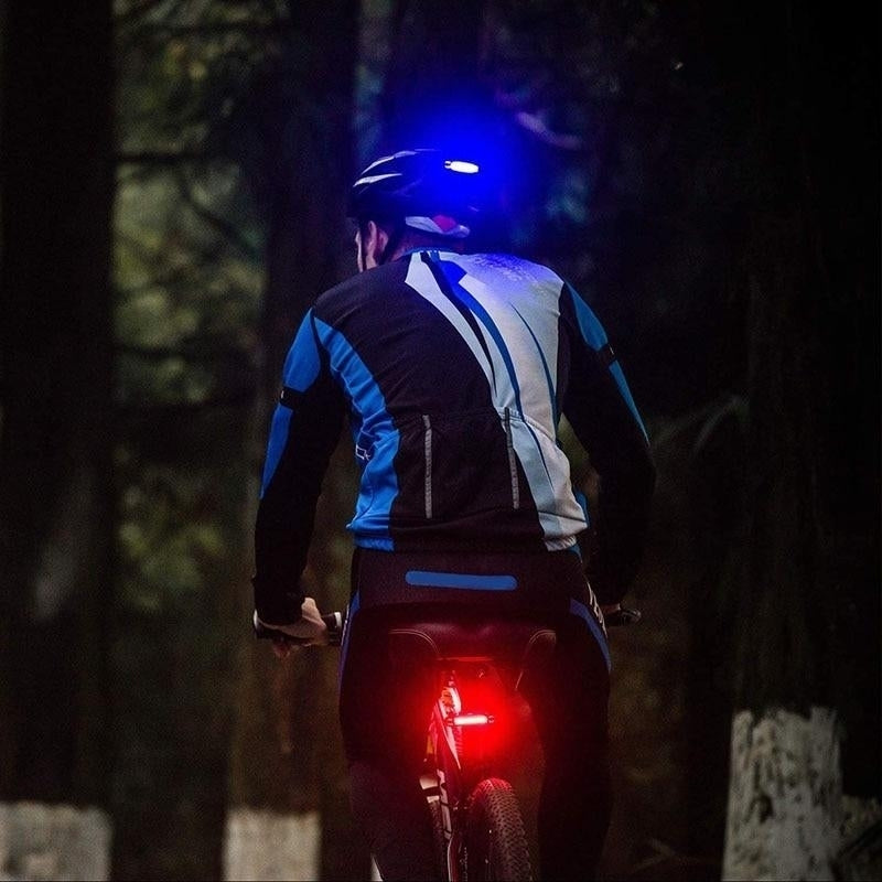 Waterproof Bike Tail 500mAh Rear USB Charging 5 Modes Flashlight With COB Lamp Image 6