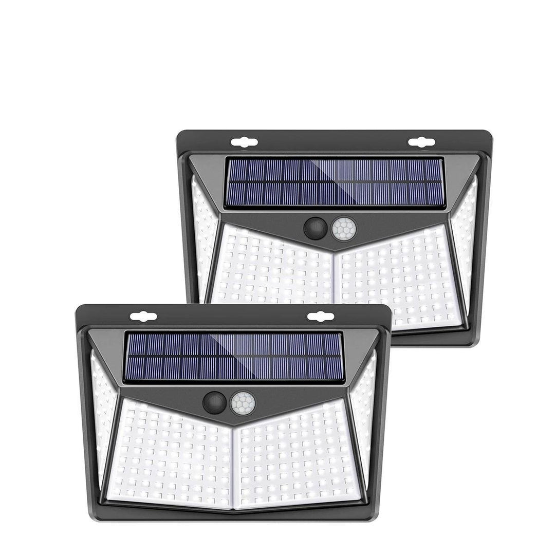 Waterproof LED Solar Power PIR Motion Sensor Wall Light for Outdoor Garden Image 2