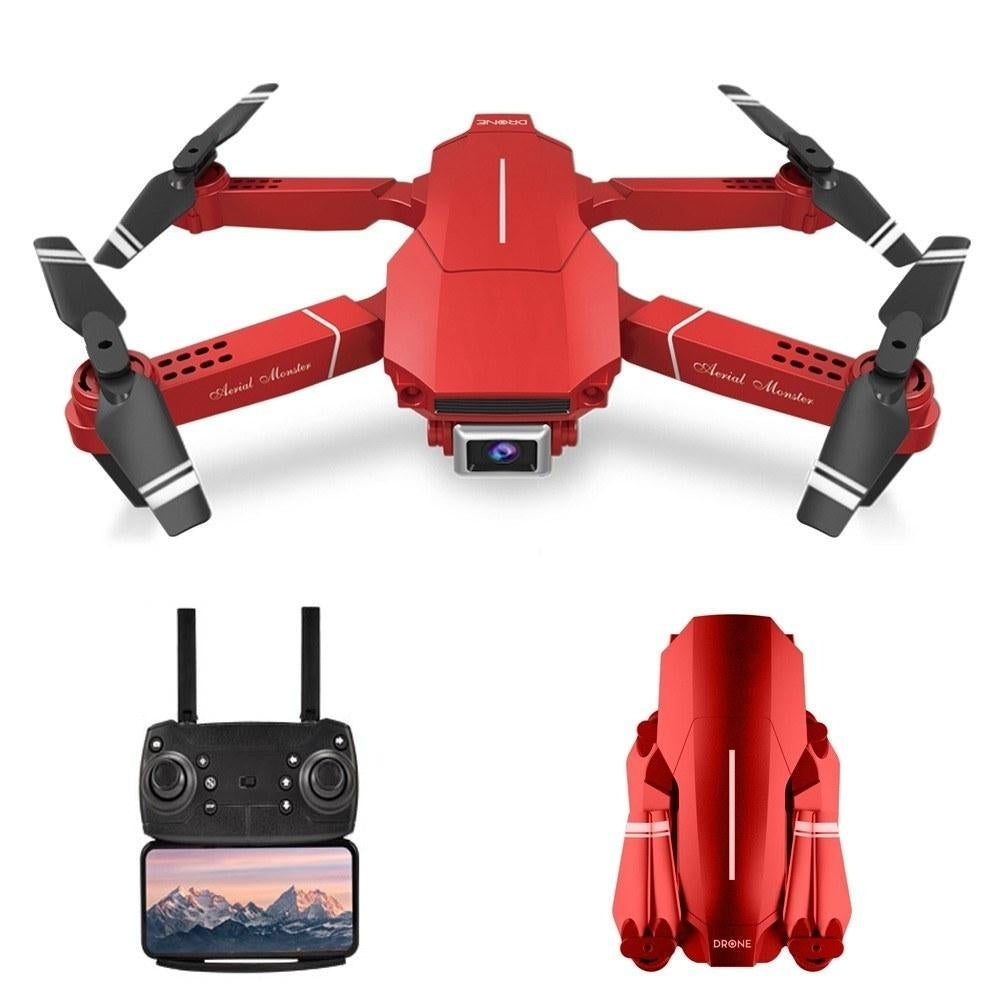 WiFi FPV 4K Drone RC Quadcopter Headless Mode Altitude Hold Gesture Photo Track Flight 3D Flip Folding Image 3