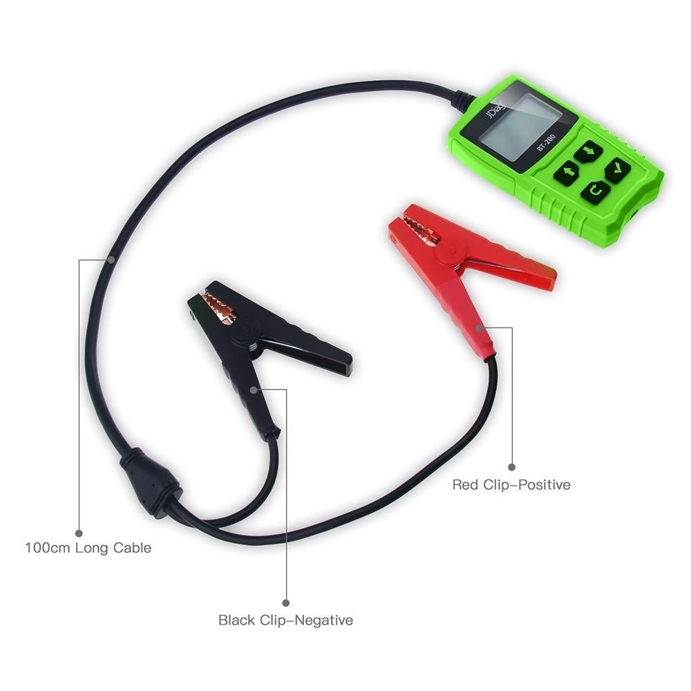 Car Battery Tester Auto Cranking and Charging System Test Scan Tool 12V Image 5