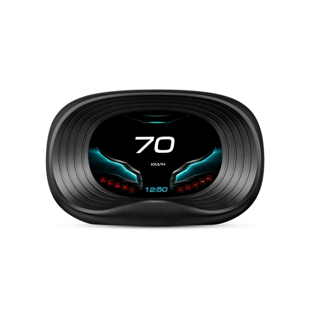 Car HUD Display, OBD+GPS Dual System Head Up Display High Definition Speedometer Diagnostic Tool Image 3