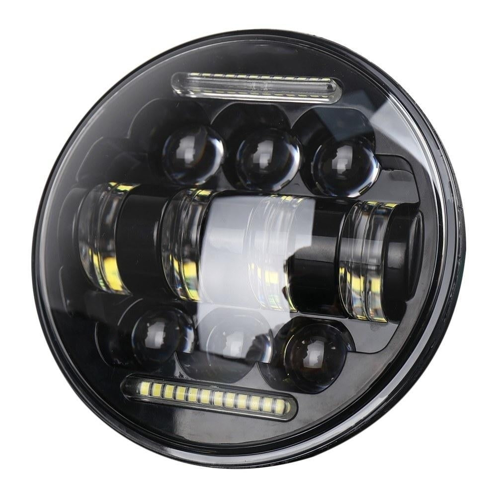 Car LED Headlight Bulbs Driving Lamp 5.75 Inch 66W Headlamps for JEEP Wrangler JK 1997-2017 Image 1