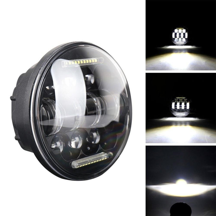 Car LED Headlight Bulbs Driving Lamp 5.75 Inch 66W Headlamps for JEEP Wrangler JK 1997-2017 Image 4