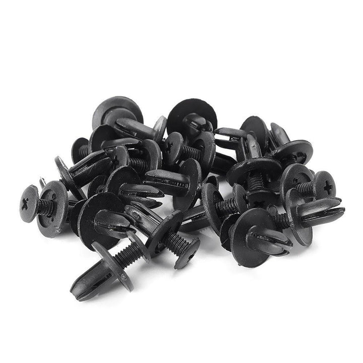 Car Retainer clips Body Plastic Rivets Fasteners Push Bumper Door Trim Panel Screws with Removal Tool 100 Pcs Image 8