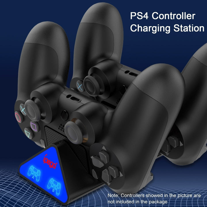 Controller Charger with Dual Charging Ports with LED-Indicator Replacement for PS4 Image 7