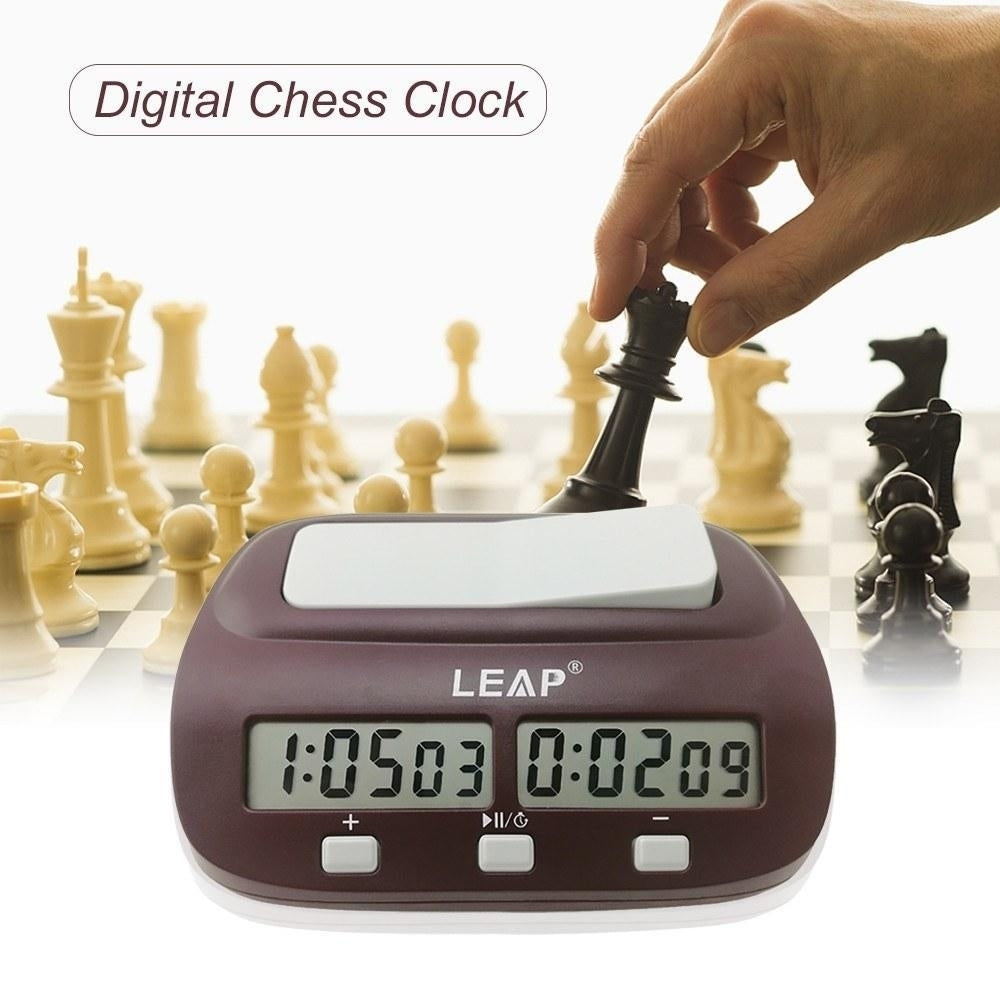 Digital Chess Clock Count Down Timer with Alarm Electronic Board Game Bonus Competition Master Tournament Image 4