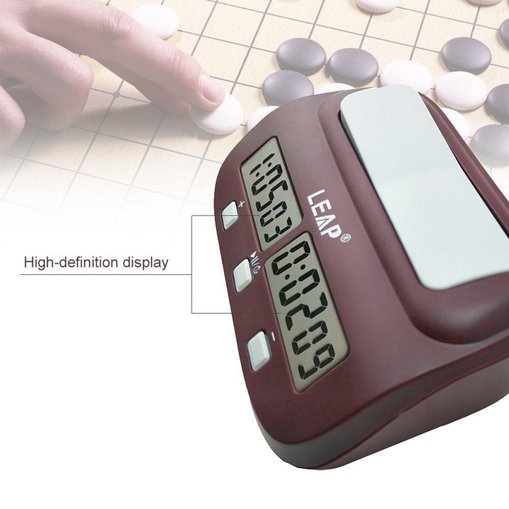 Digital Chess Clock Count Down Timer with Alarm Electronic Board Game Bonus Competition Master Tournament Image 6