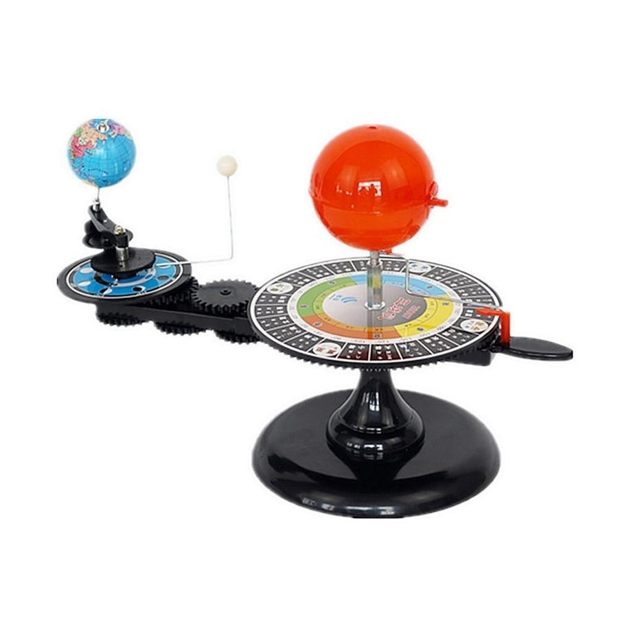 DIY Solar System Model Globe Earth S-un Moon Orbital Planetarium Educational Teaching Tool Image 1