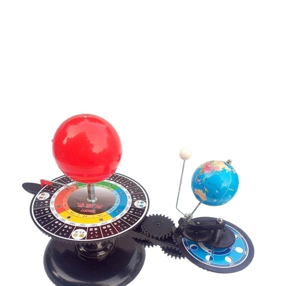 DIY Solar System Model Globe Earth S-un Moon Orbital Planetarium Educational Teaching Tool Image 3